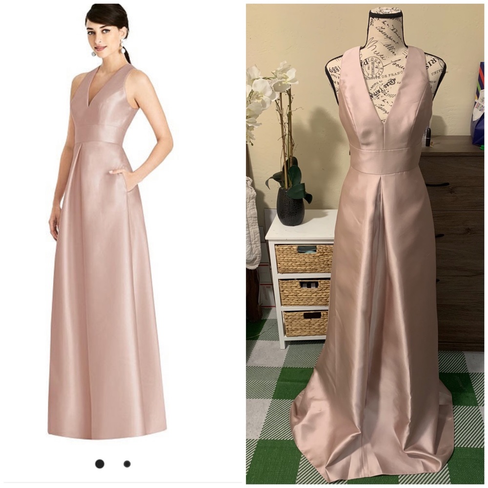 Alfred Sung maxi dress size 0